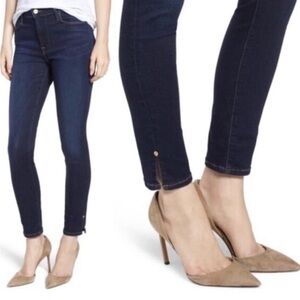 Frame Denim Le High Skinny Slit Hem Jeans Wythe Size 31